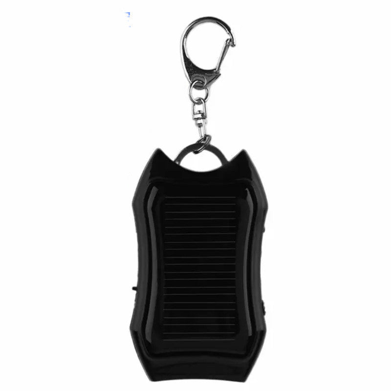 Solar keychain power bank