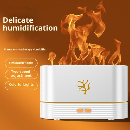 3D flame aroma diffuser