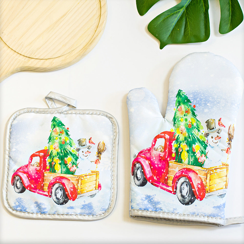 Christmas oven mitt - view 14