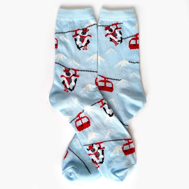 Men's Christmas Crew Socks - 16 Fun Festive Designs