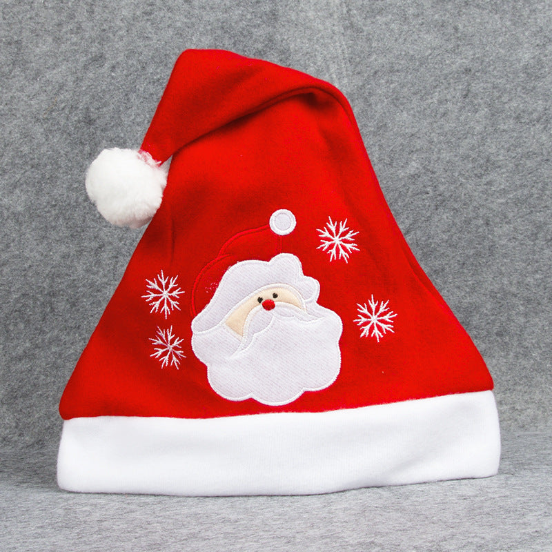 Embroidered Santa hat