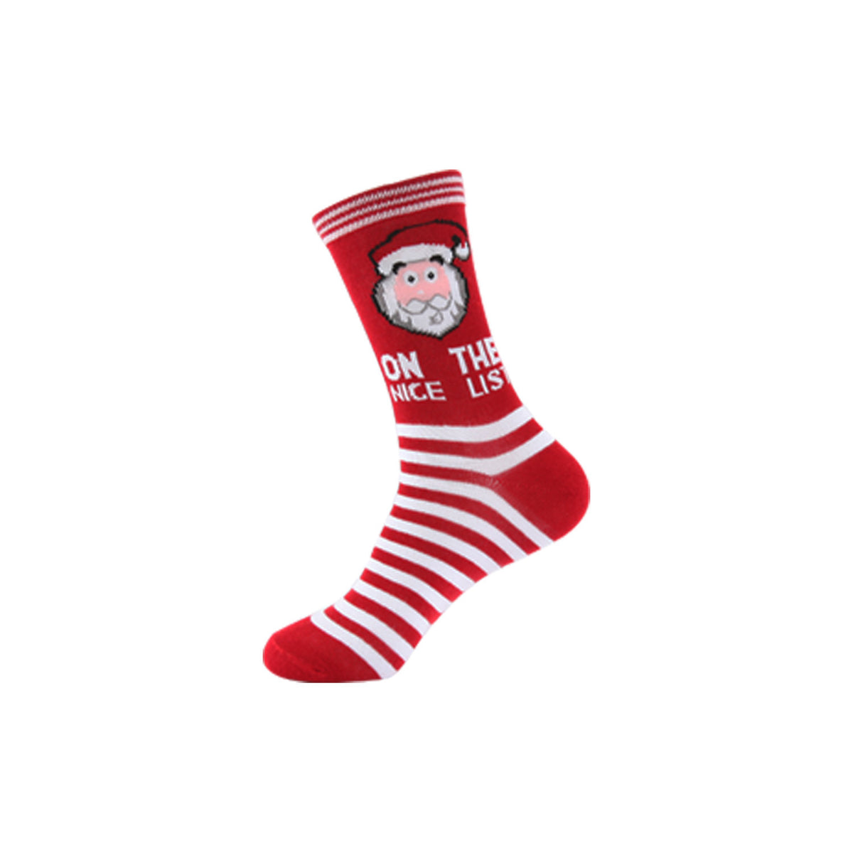 Christmas Socks - Santa, Reindeer & Snowman Designs (Single or 5 Pack)