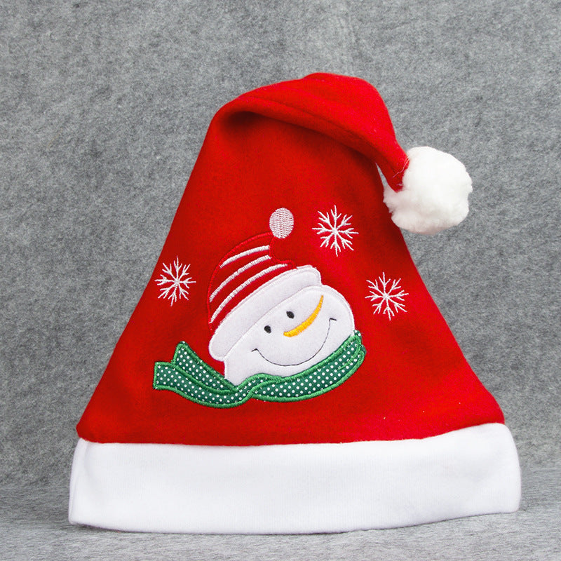 Embroidered Santa hat