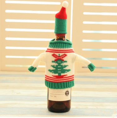 Christmas wine bottle sweater - view 12
