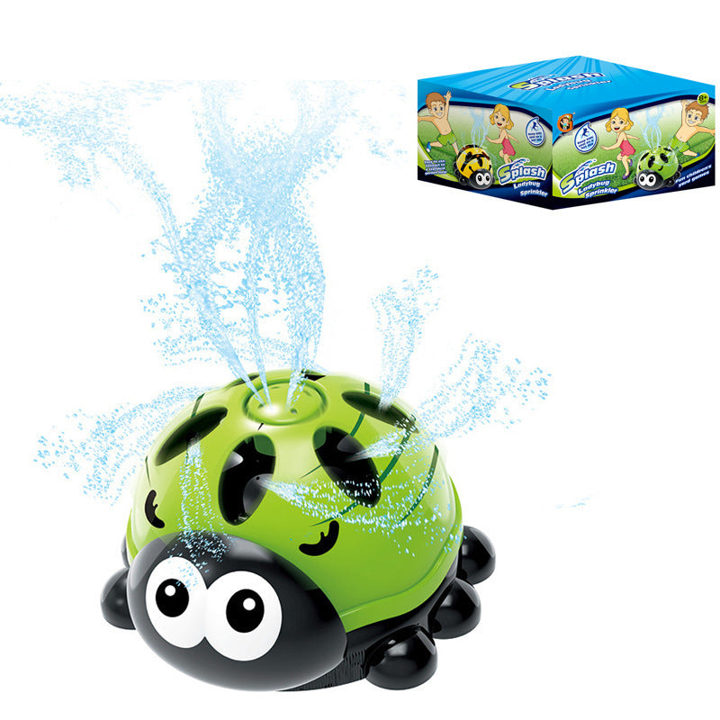 Green beetle sprinkler
