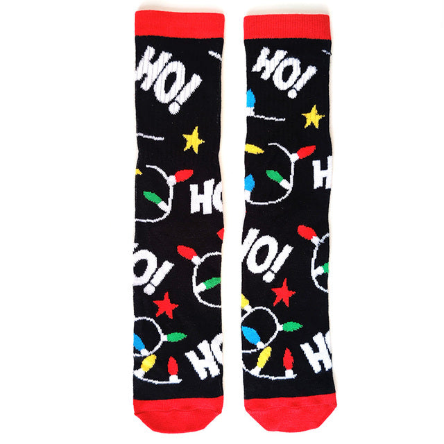 Men's Christmas Crew Socks - 16 Fun Festive Designs