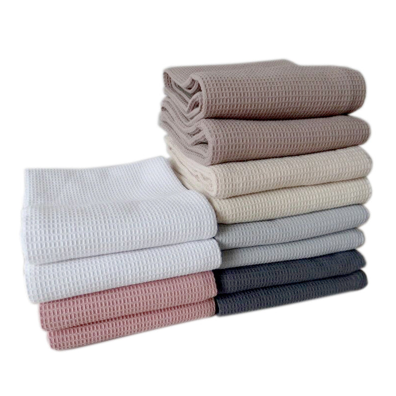Luxury Waffle Tea Towels 2 Pack - Gift Wrapped Band