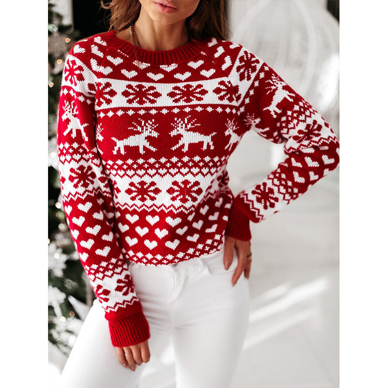 Women's knitted Christmas jumper