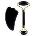 Face roller and gua sha set