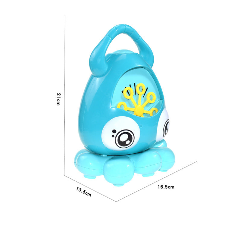 Octopus bubble machine