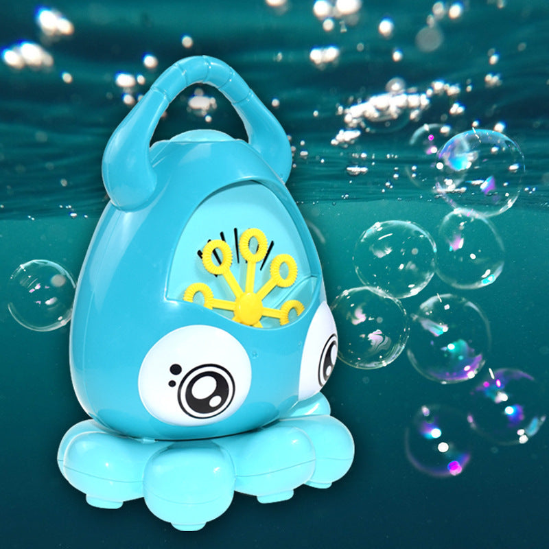 Octopus bubble machine