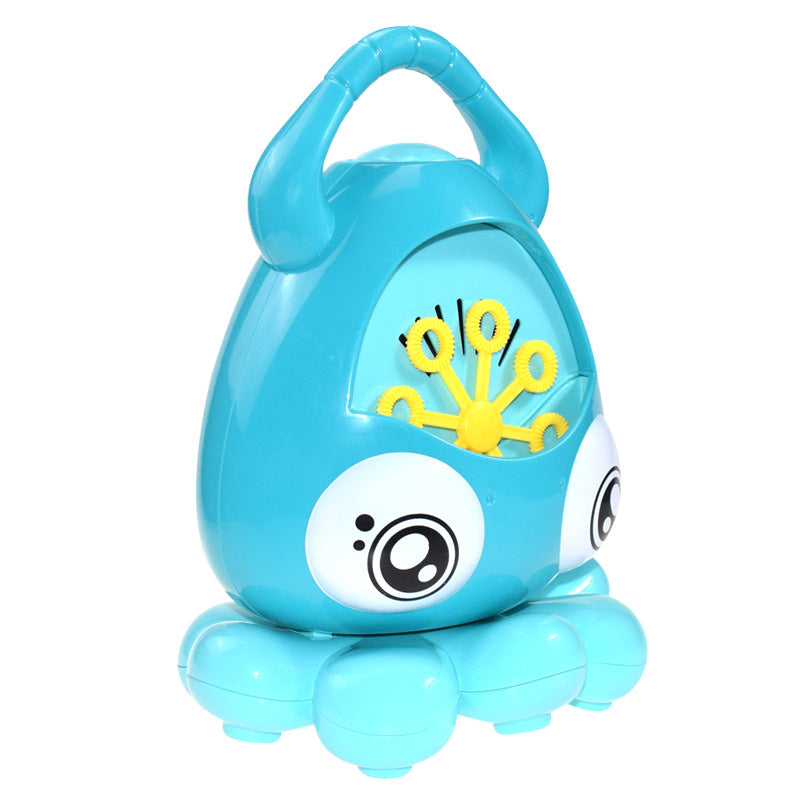 Octopus bubble machine