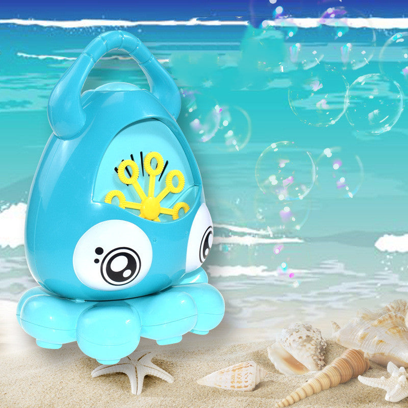 Octopus bubble machine