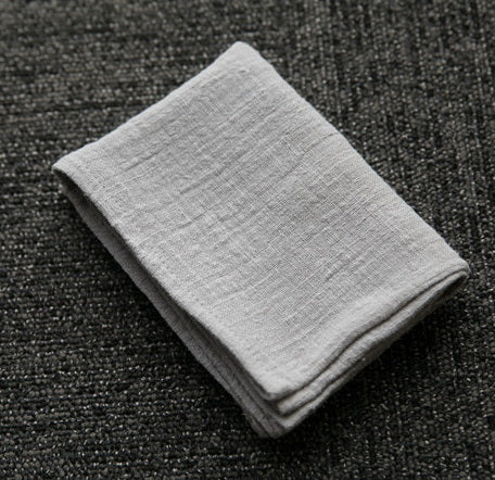 Japanese Style Cotton Linen Tea Towel - Soft Washed, 5 Colours