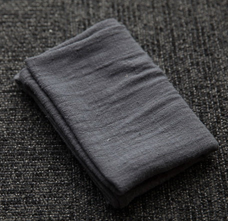 Japanese Style Cotton Linen Tea Towel - Soft Washed, 5 Colours