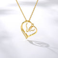 Heart pendant necklace