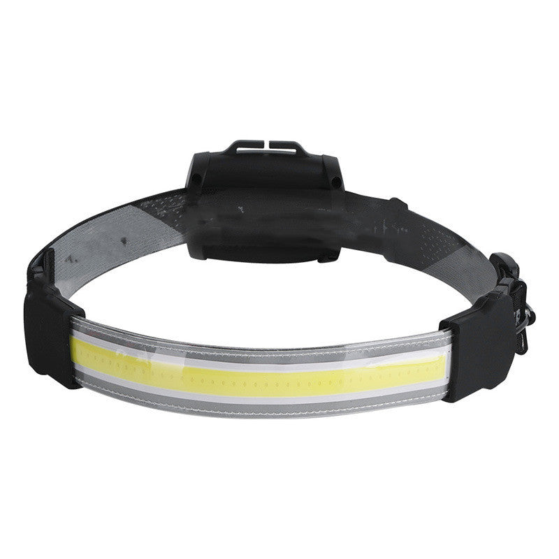COB LED Headlamp - Wide Beam Rechargeable Head Torch