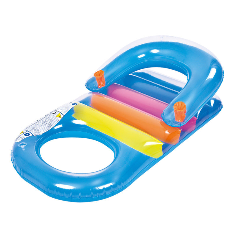 Inflatable pool chair
