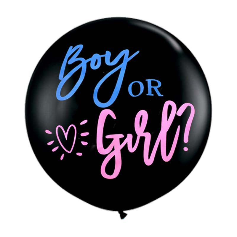 Gender reveal balloon