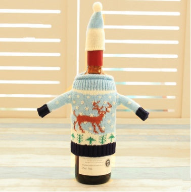 Christmas wine bottle sweater - view 6