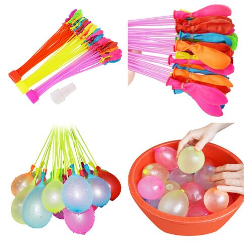 Water balloon pack contents