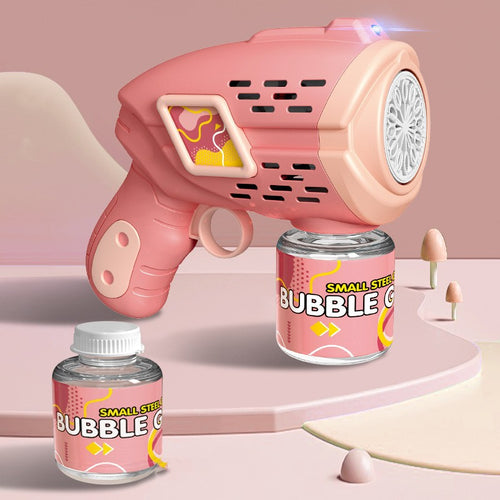 Automatic bubble gun for kids