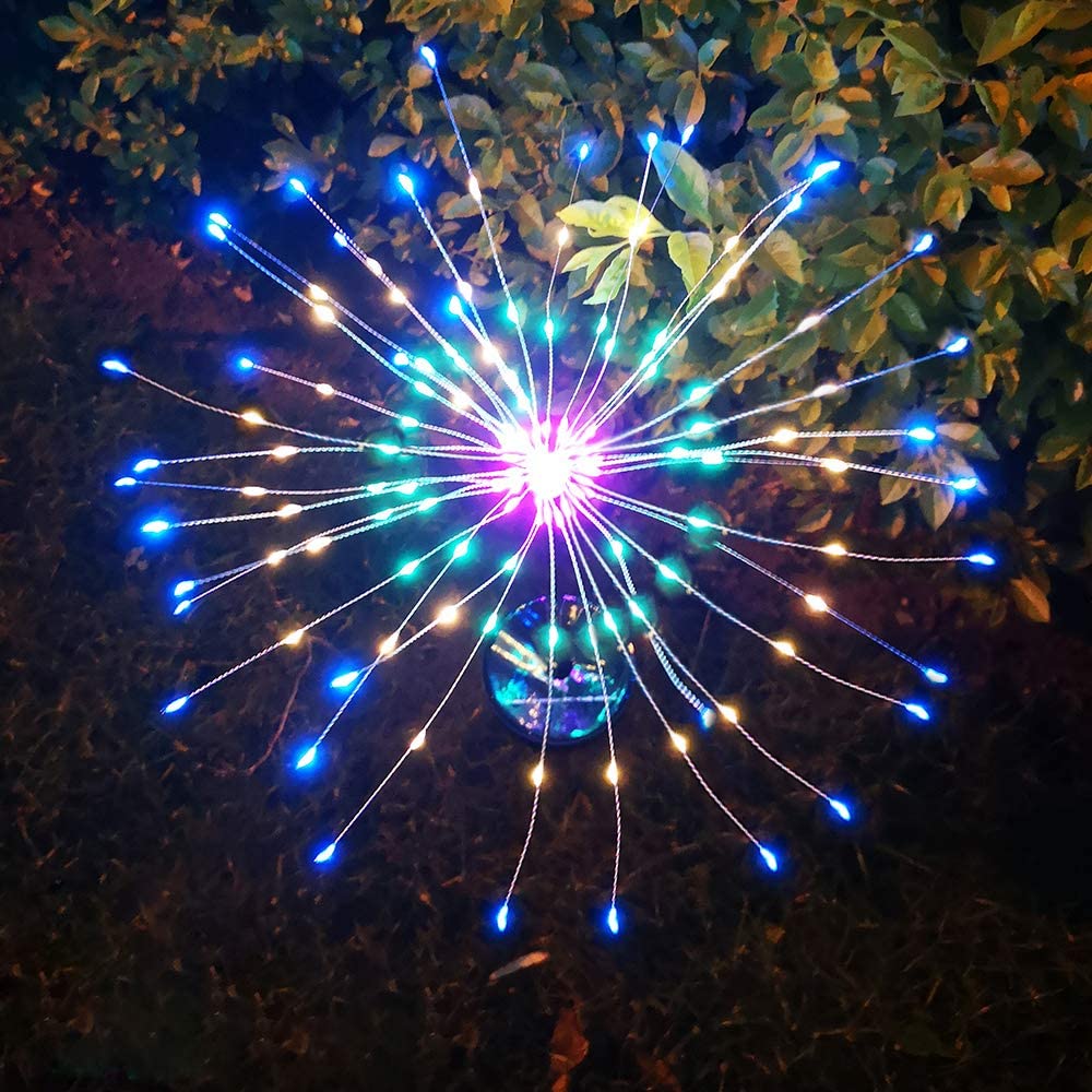 Solar fireworks garden lights - view 6