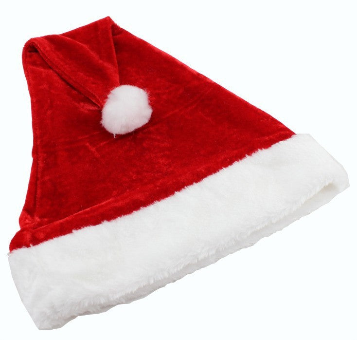 Plush velvet Santa hat - view 4