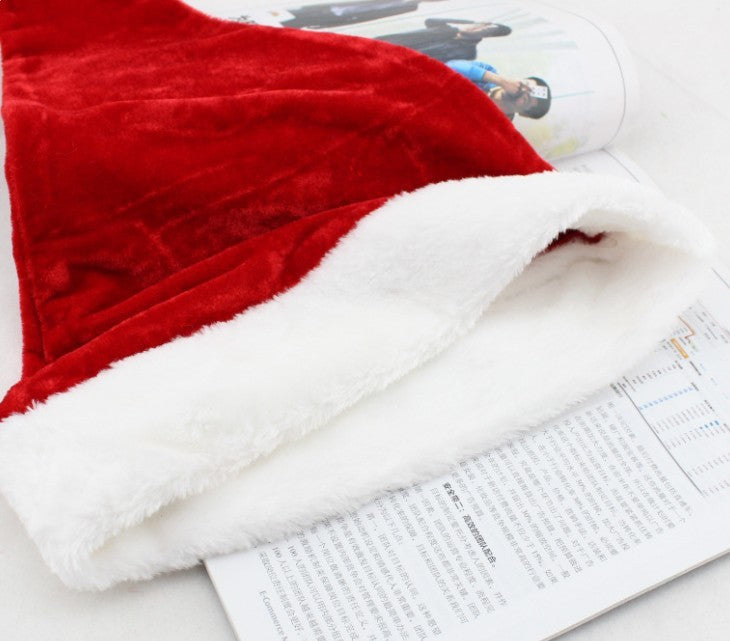 Plush velvet Santa hat - view 2
