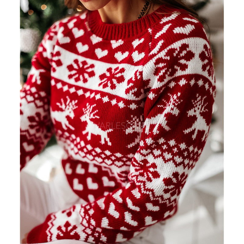 Women's knitted Christmas jumper