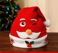 Funny Santa hat with glasses