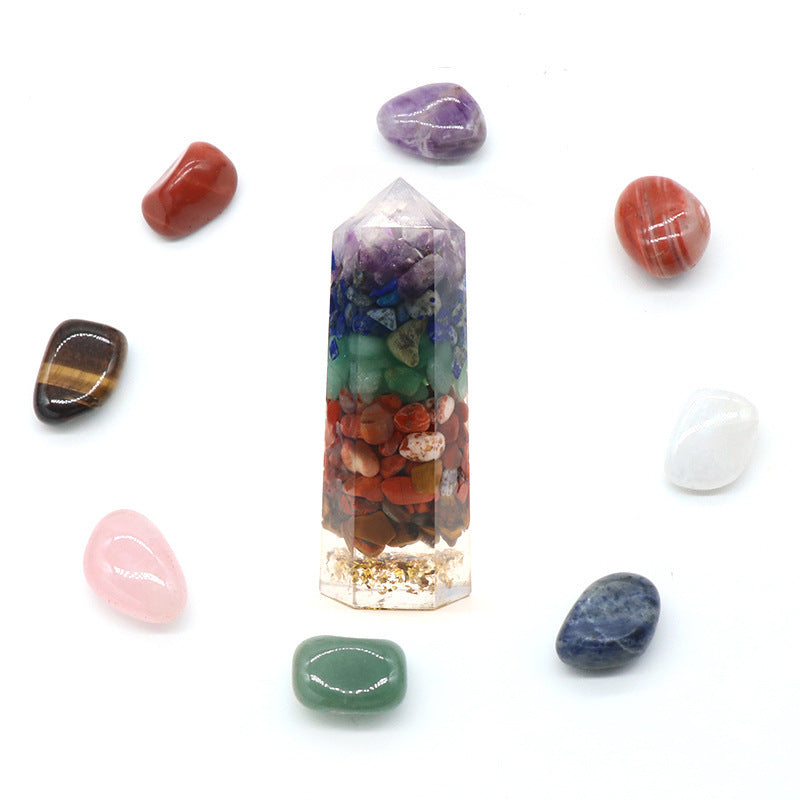 Chakra crystal gift box