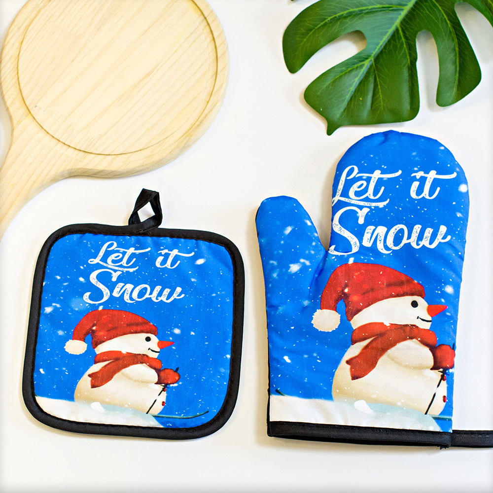 Christmas oven mitt - view 9