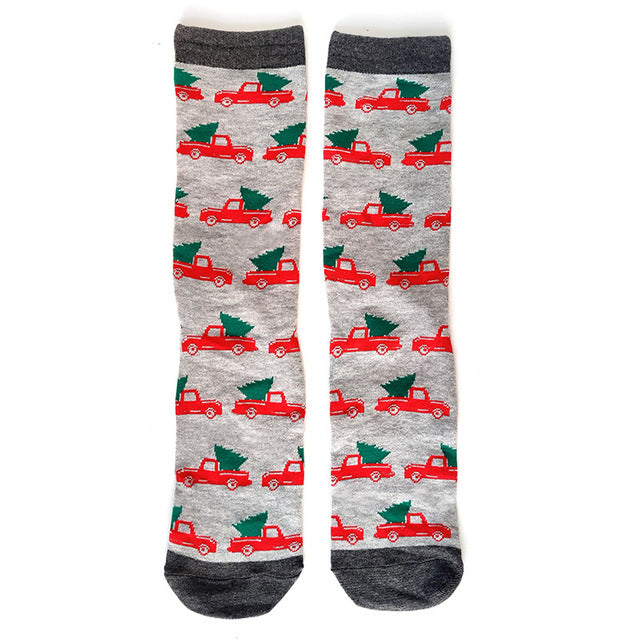 Men's Christmas Crew Socks - 16 Fun Festive Designs