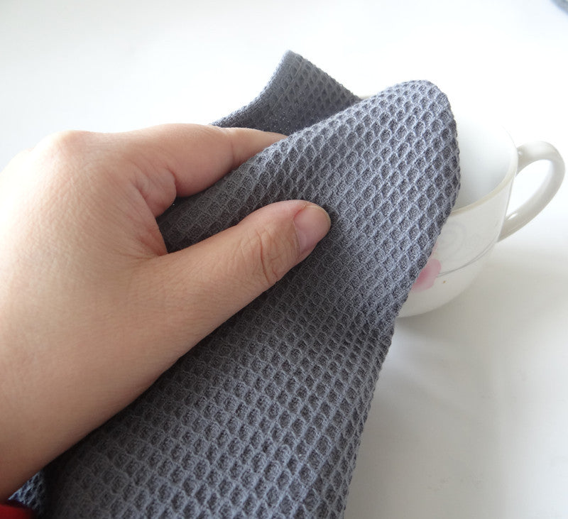 Luxury Waffle Tea Towels 2 Pack - Gift Wrapped Band