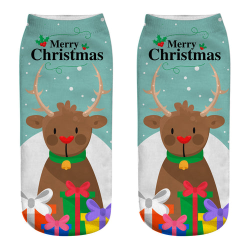 3D Print Christmas Ankle Socks - 12 Designs