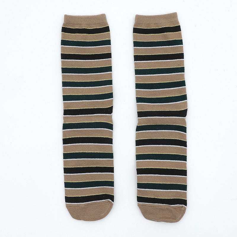 Nordic Christmas Socks - Gingerbread Man, Trees & Snowflakes