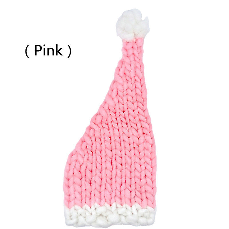 Chunky knit elf hat