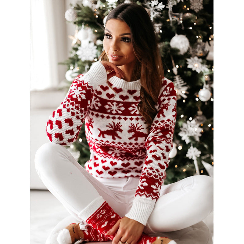 Women's knitted Christmas jumper