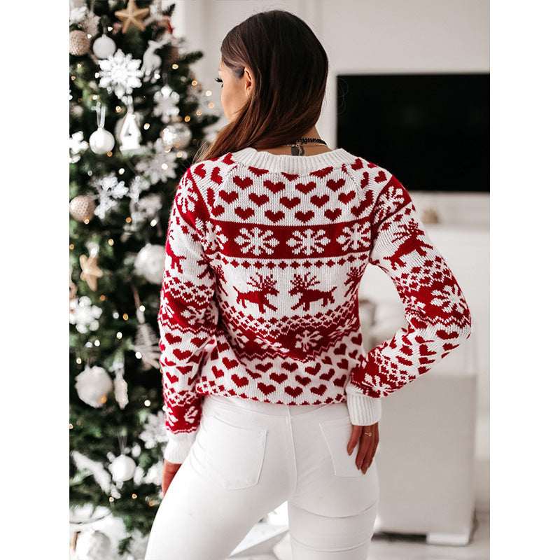 Women's knitted Christmas jumper