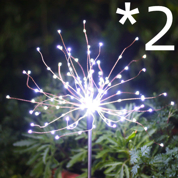 Solar fireworks garden lights - view 8