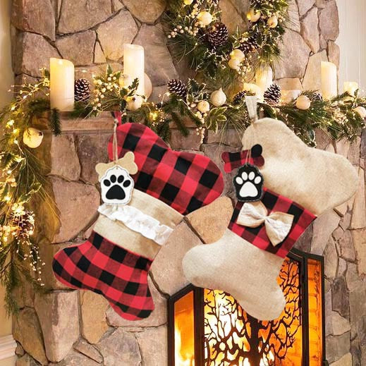 Pet Christmas stocking for dogs and cats - view 4