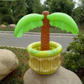 Palm tree inflatable cooler