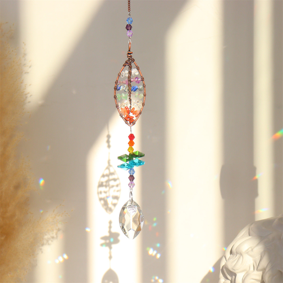 Tree of Life crystal suncatcher