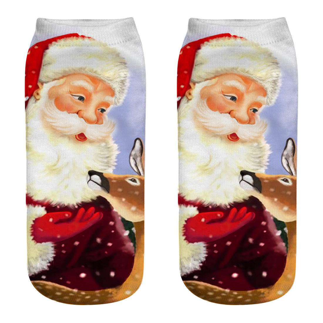 3D Print Christmas Ankle Socks - 12 Designs