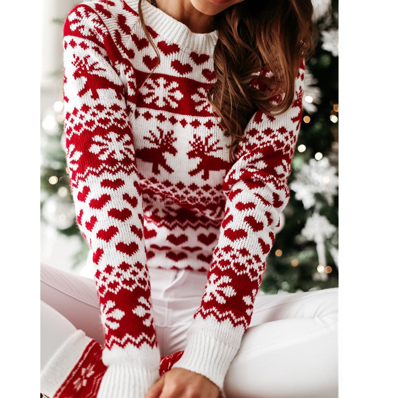 Women's knitted Christmas jumper