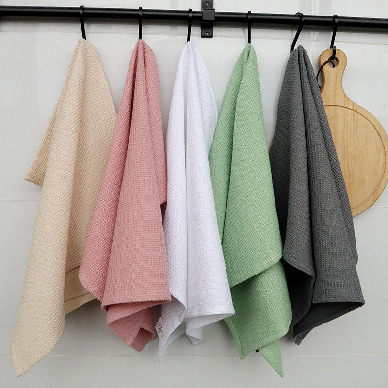 Nordic Waffle Weave Tea Towel - 8 Scandi Colours