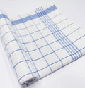 French check tea towel