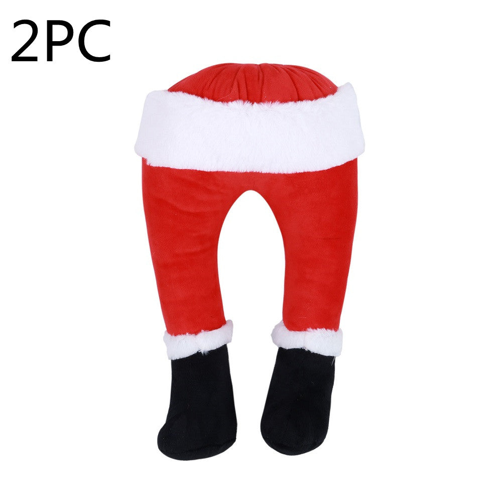 Santa legs Christmas tree decoration - view 5