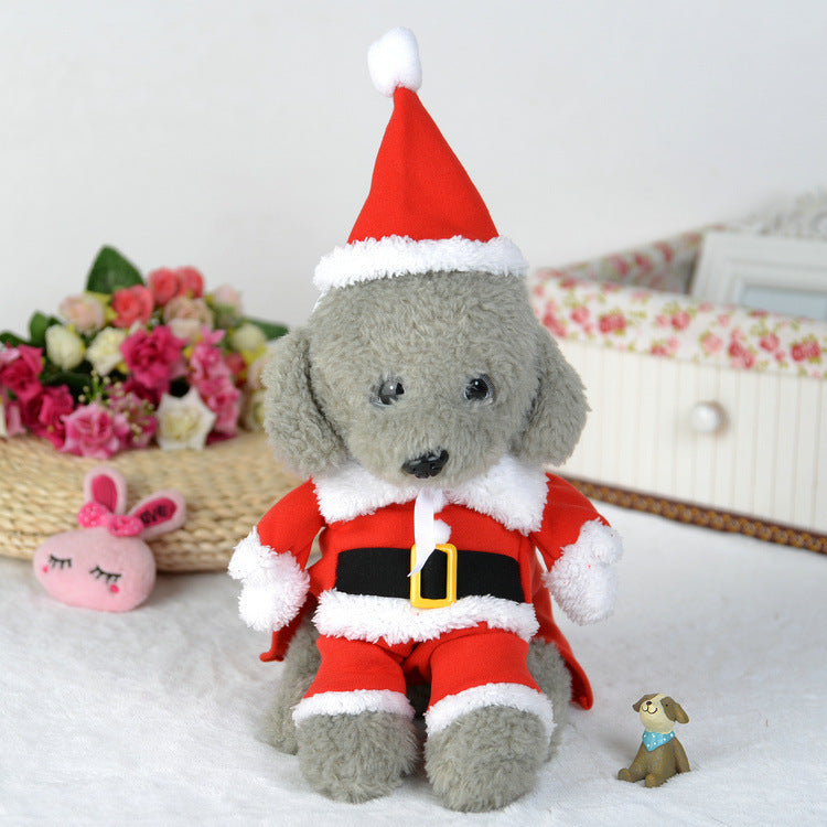 Pet Santa costume for dogs and cats - view 2